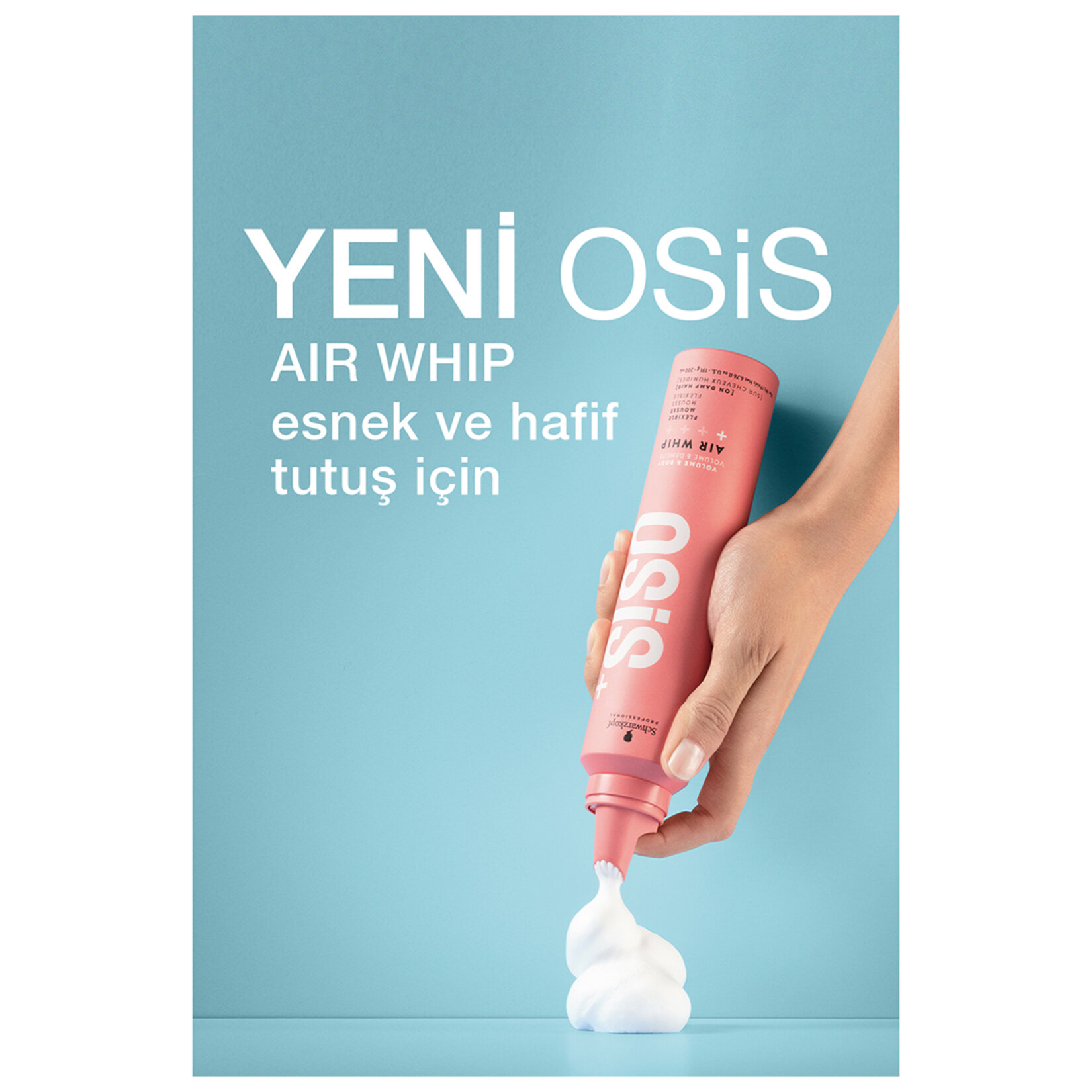 Osis+ Air Whip Esnek Köpük 200 Ml - Görsel 3