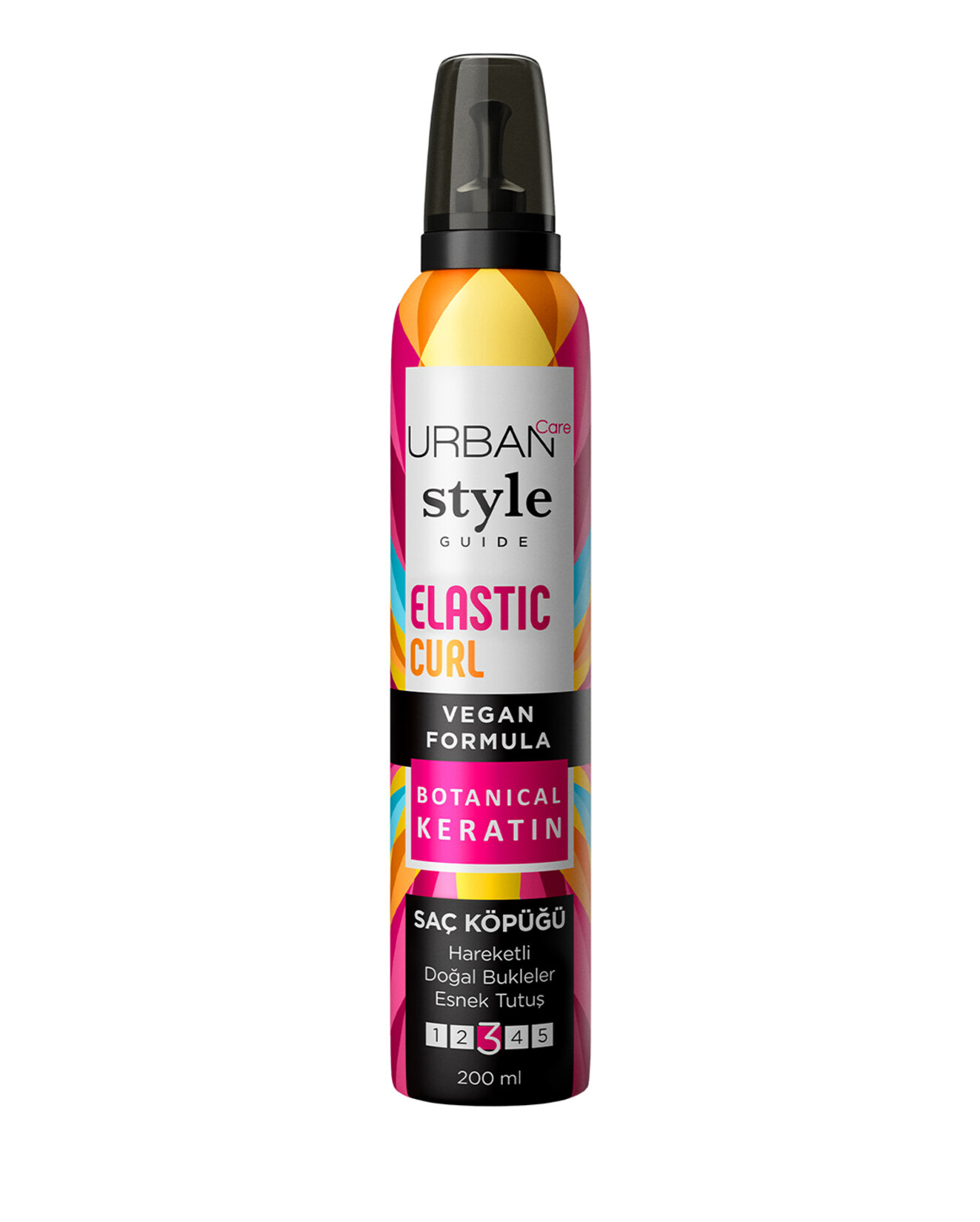 Urban Care Style Elastic Curl Saç Köpüğü 200 Ml - Görsel 1