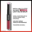 L'Oréal Paris Infaillible 2-Step 24 Saat Kalıcı Likit Ruj & Balm - 302 Rose Eternite - Görsel 2