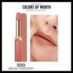 L'Oréal Paris Colors of Worth Color Riche Intense Volume Matte Ruj - 500 Beige Freedom - Görsel 4