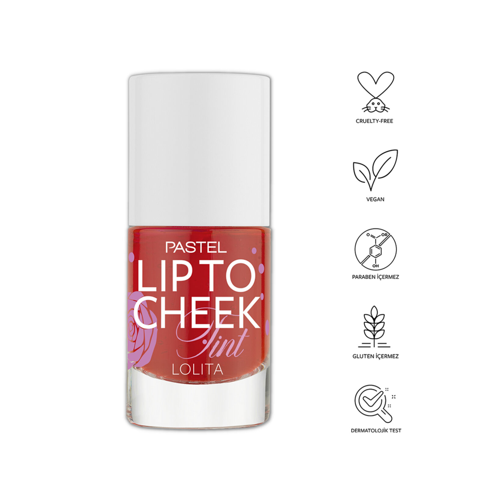 Pastel Lip To Cheek Tint 02 – Lolita - Görsel 3