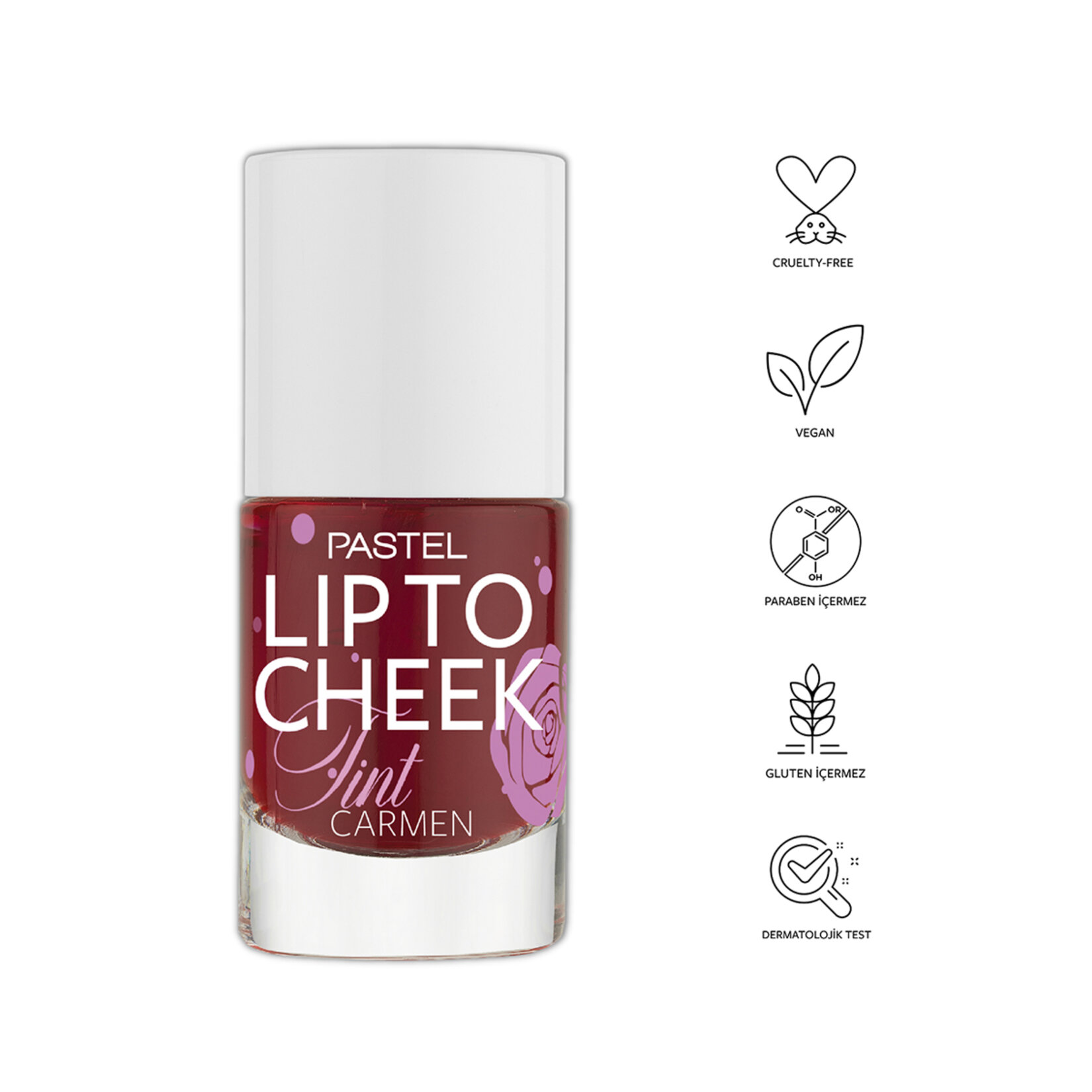 Pastel Lip To Cheek Tint 01 - Carmen - Görsel 4