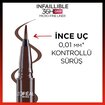 L'Oréal Paris Infaillible 36H Grip Micro Fine Eyeliner 02 Smokey Earth - Görsel 3