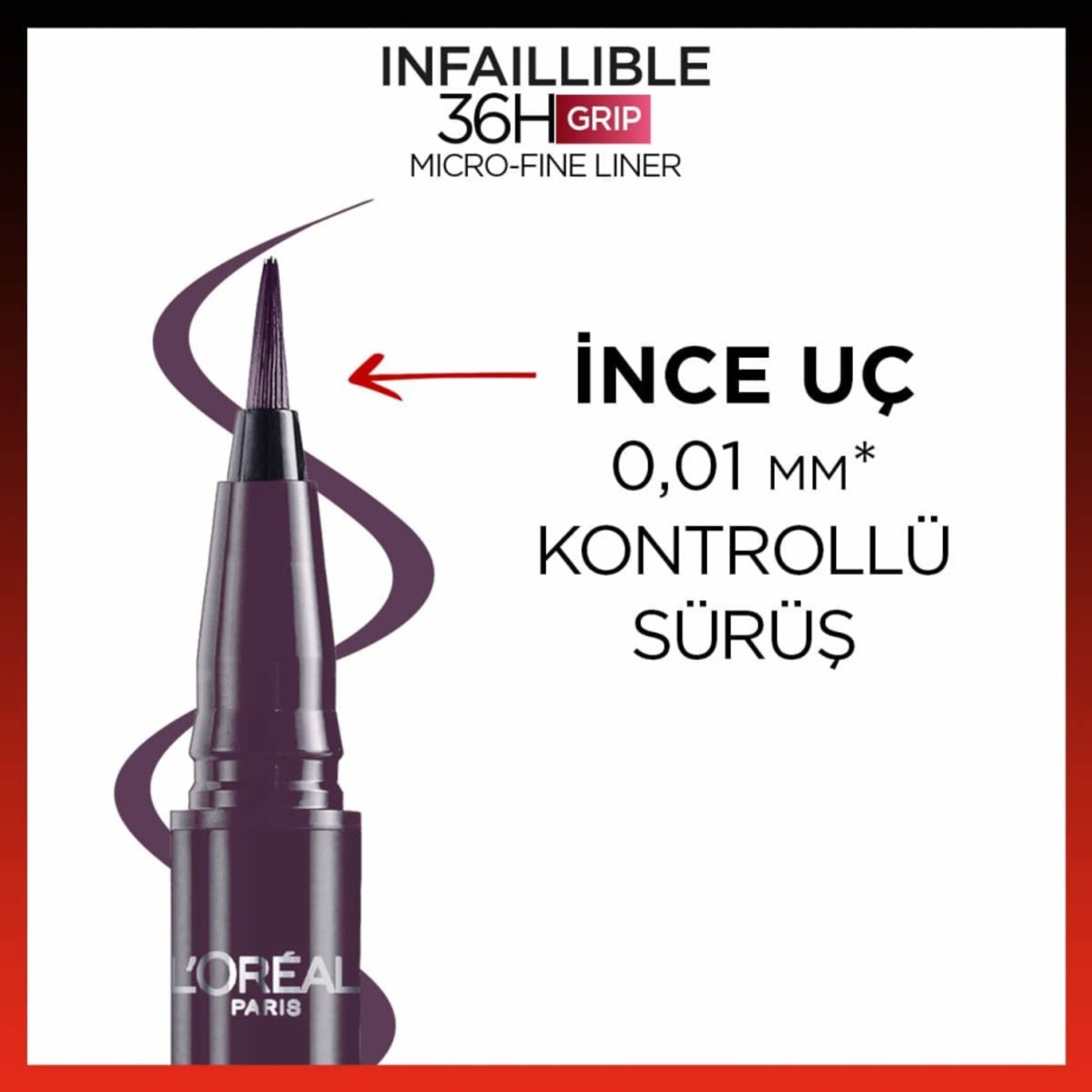 L'Oréal Paris Infaillible 36H Grıp Mıcro Fıne Eyelıner 04 - Görsel 3