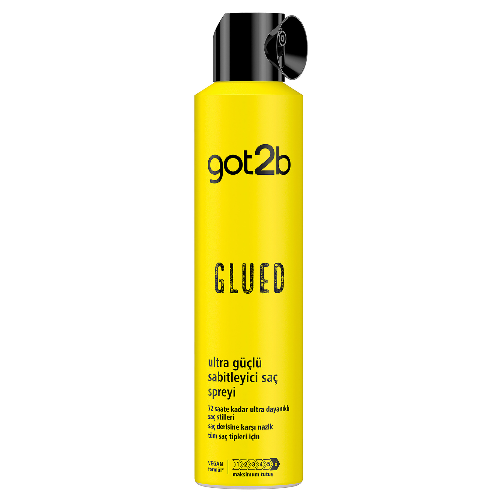 Got2b Glued Ultra Güçlü Sabitleyici Saç Spreyi 300 Ml - Görsel 1
