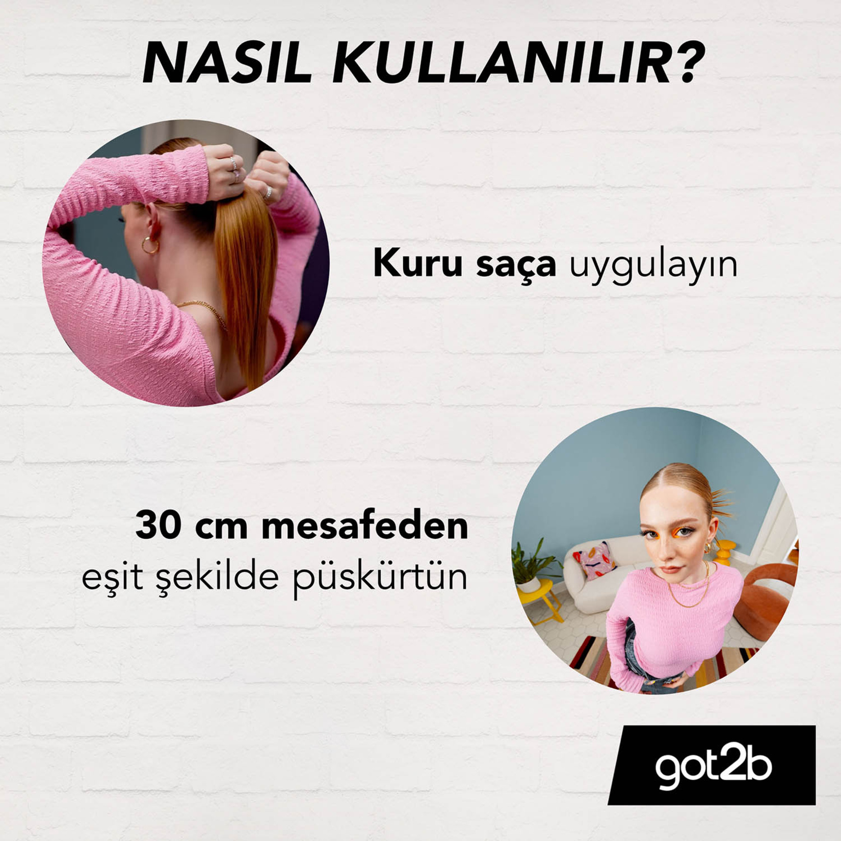 Got2b Glued Ultra Güçlü Sabitleyici Saç Spreyi 300 Ml - Görsel 4