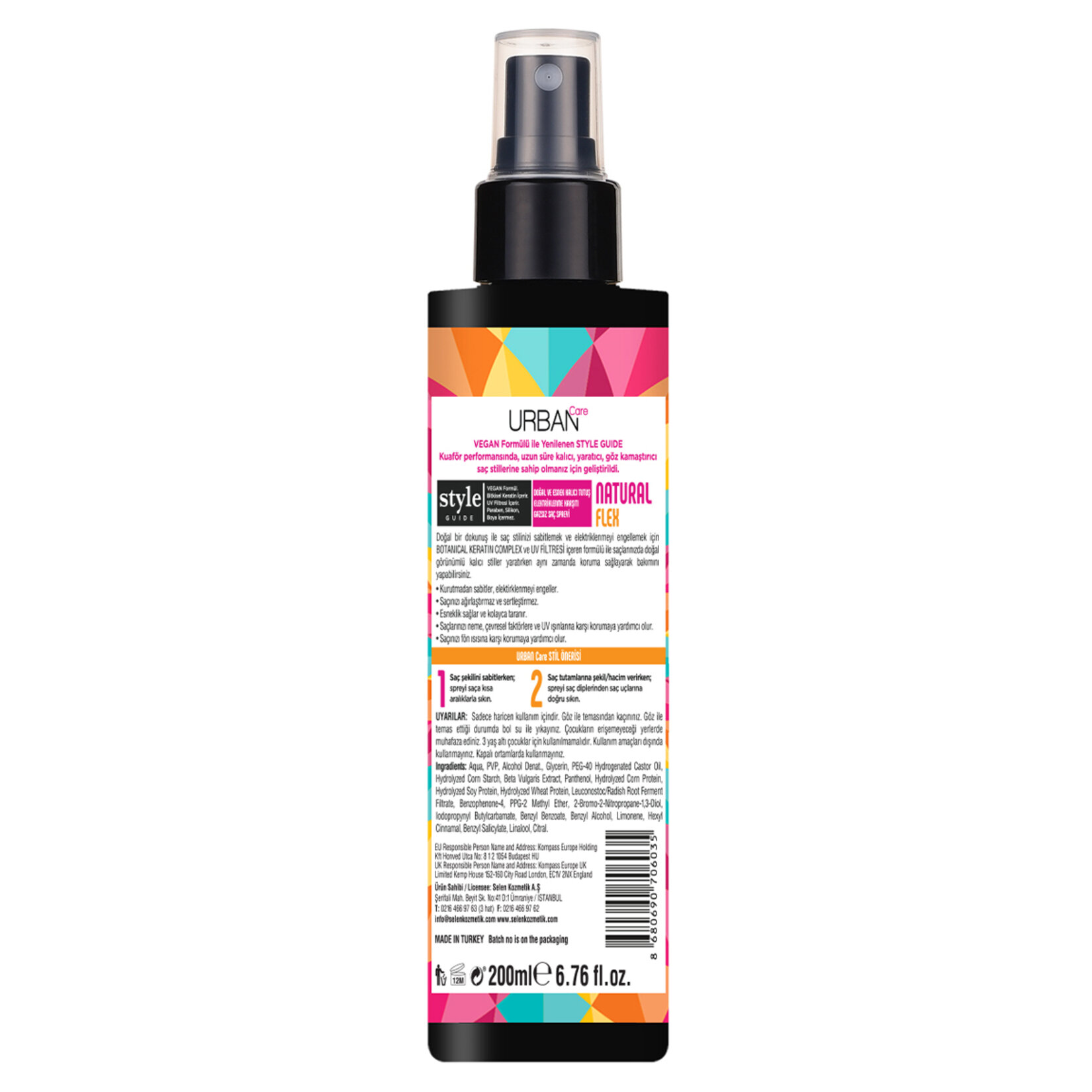 Urban Care Style Guide Natural Flex Saç Spreyi 200 Ml - Görsel 2