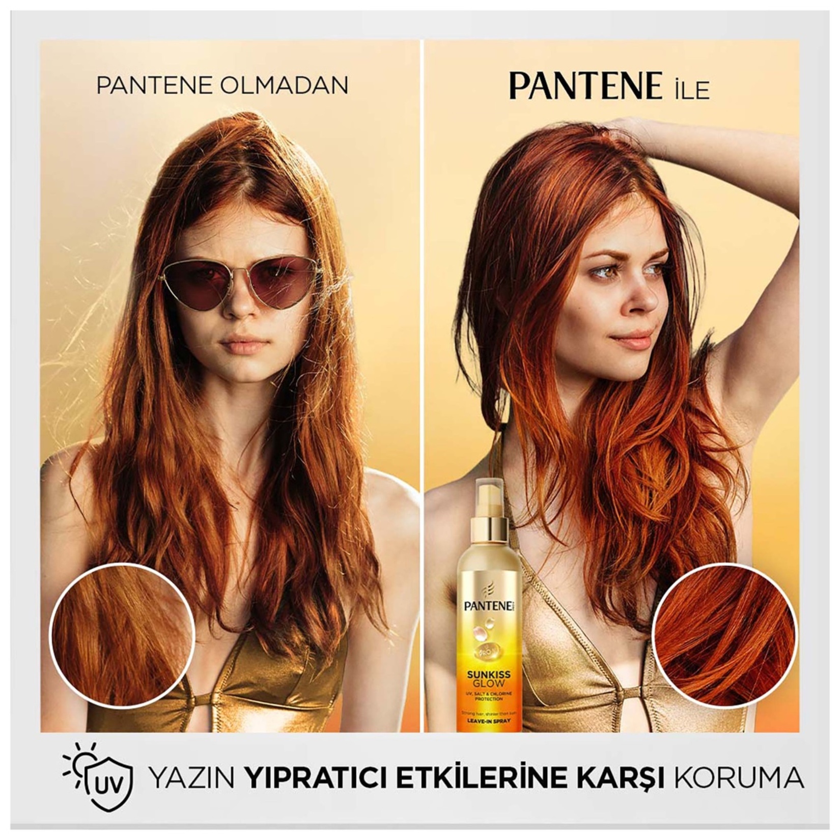 Pantene Sunkiss Yaz Etkili Karşı Koruyucu Sprey 200 Ml - Görsel 6