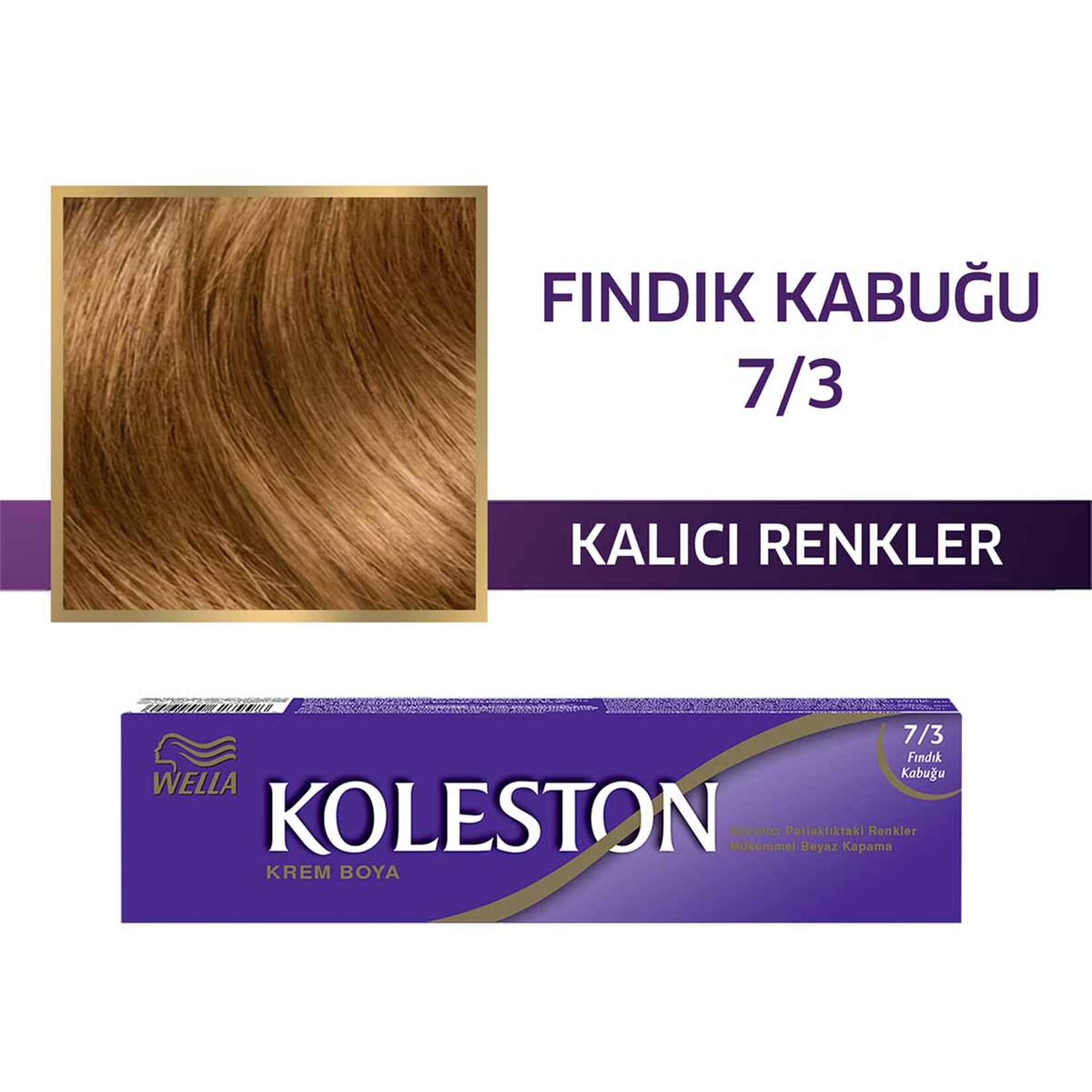 Wella Koleston Single Tüp Boya 7/3 Fındık Kabuğu - Görsel 2
