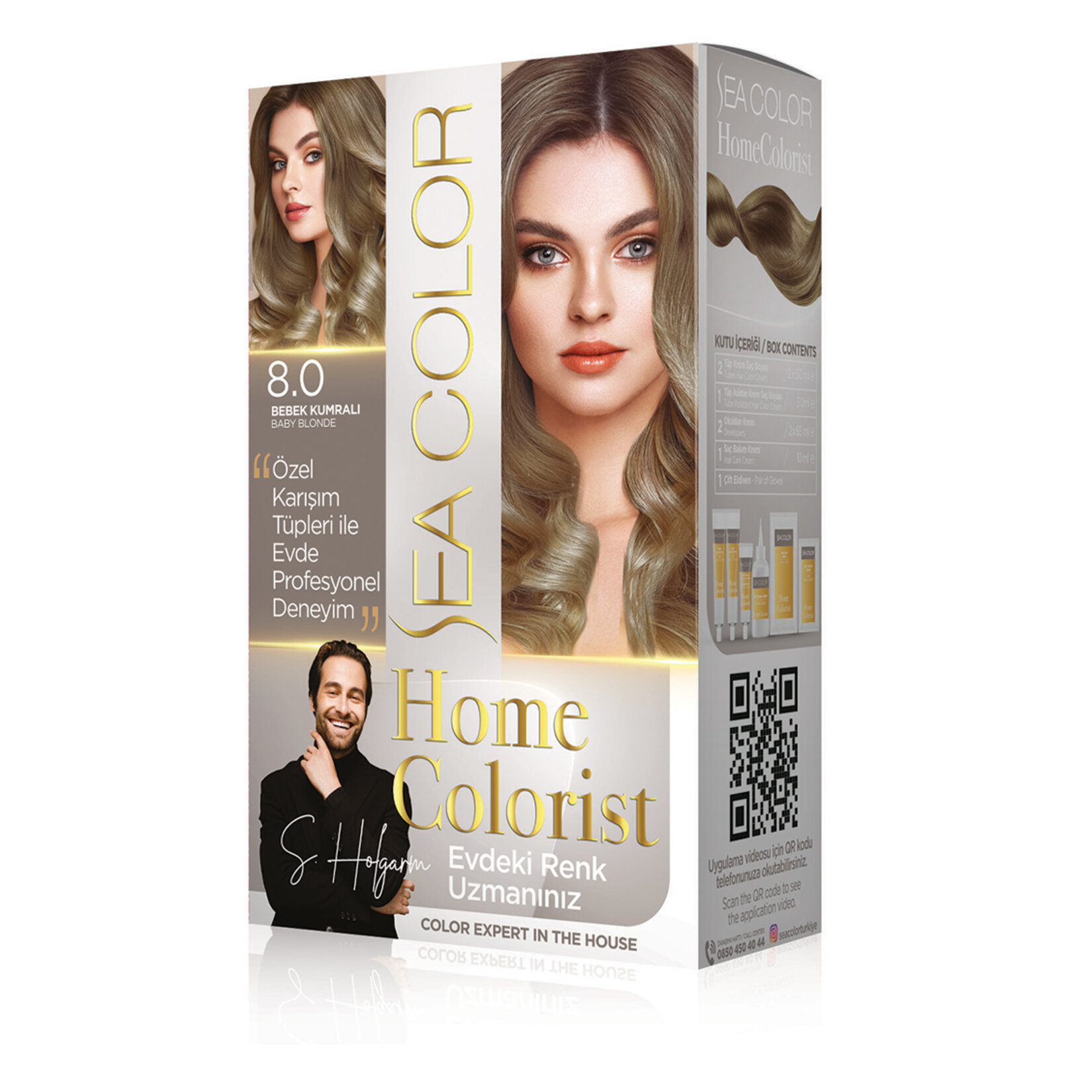 Sea Color Home Colorist Bebek Kumral 8.0 270 Ml