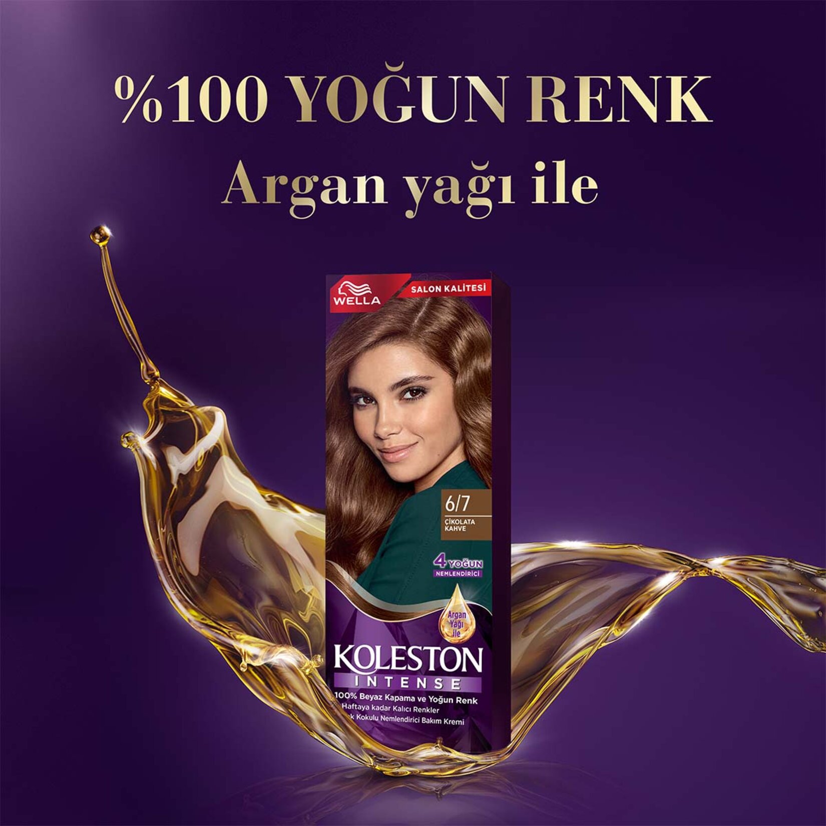 Koleston Intense 6/7 Çikolata Kahve - Görsel 3