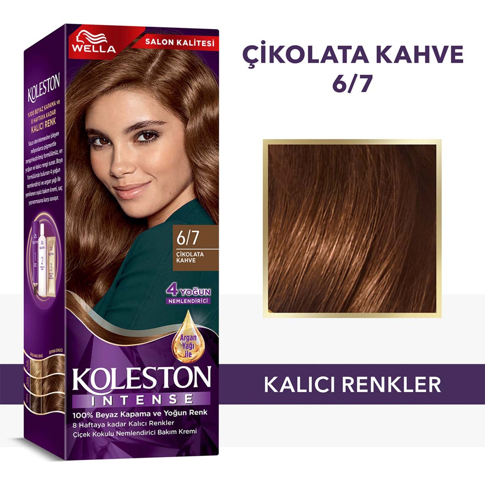 Koleston Intense 6/7 Çikolata Kahve - Görsel 2