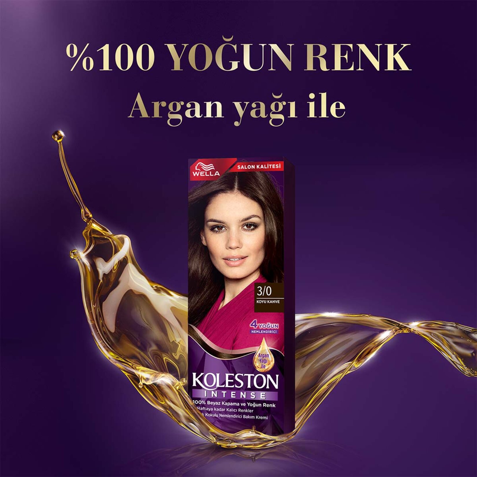 Koleston Intense 3/0 Koyu Kahve - Görsel 3