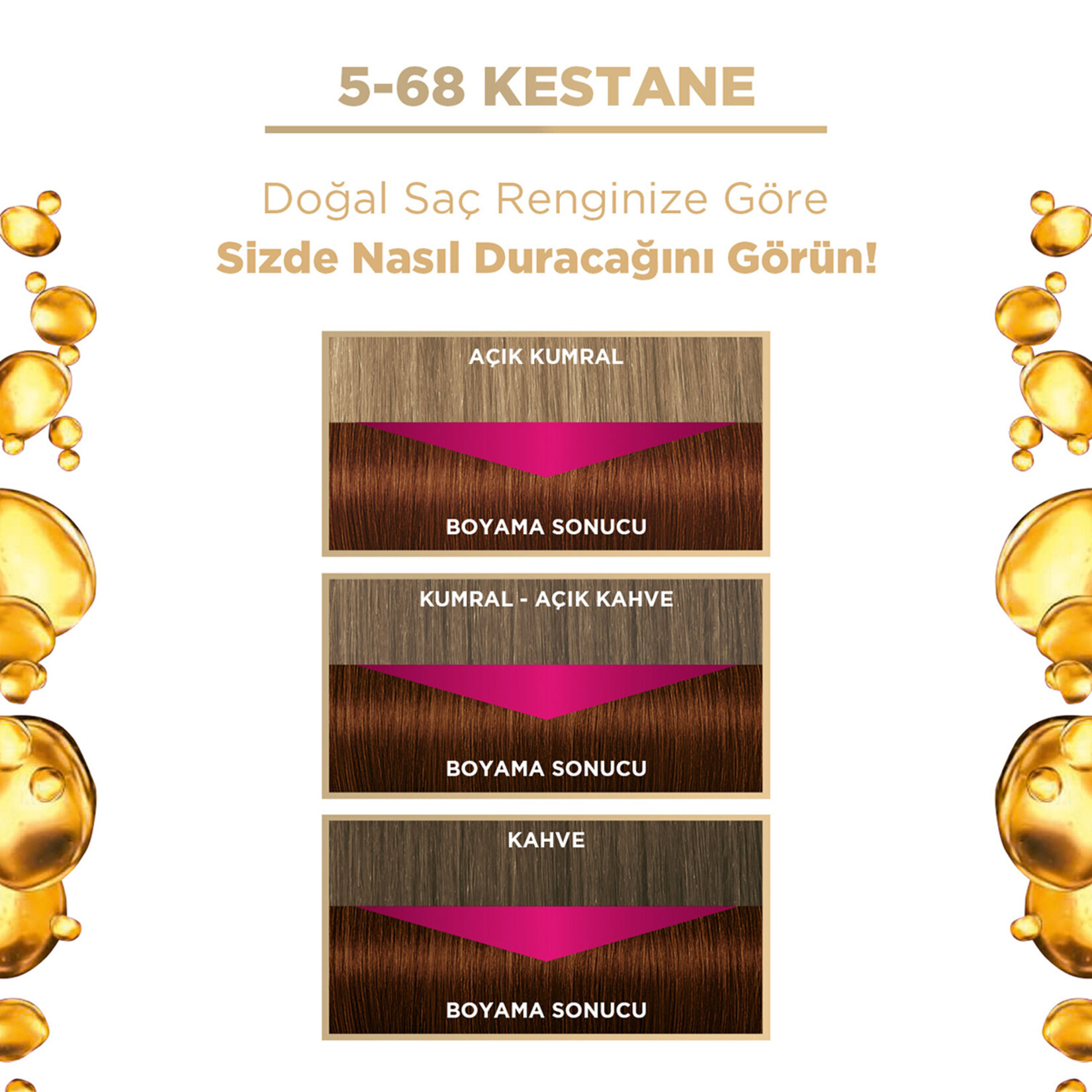 Palette Saç Boyası 5-68 Kestane - Görsel 2