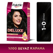 Palette Deluxe 1-0 Siyah Saç Boyası 115 Ml - Görsel 2