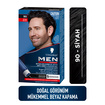 Men Perfect 90 Siyah Erkek Saç Boyası 80 Ml - Görsel 2