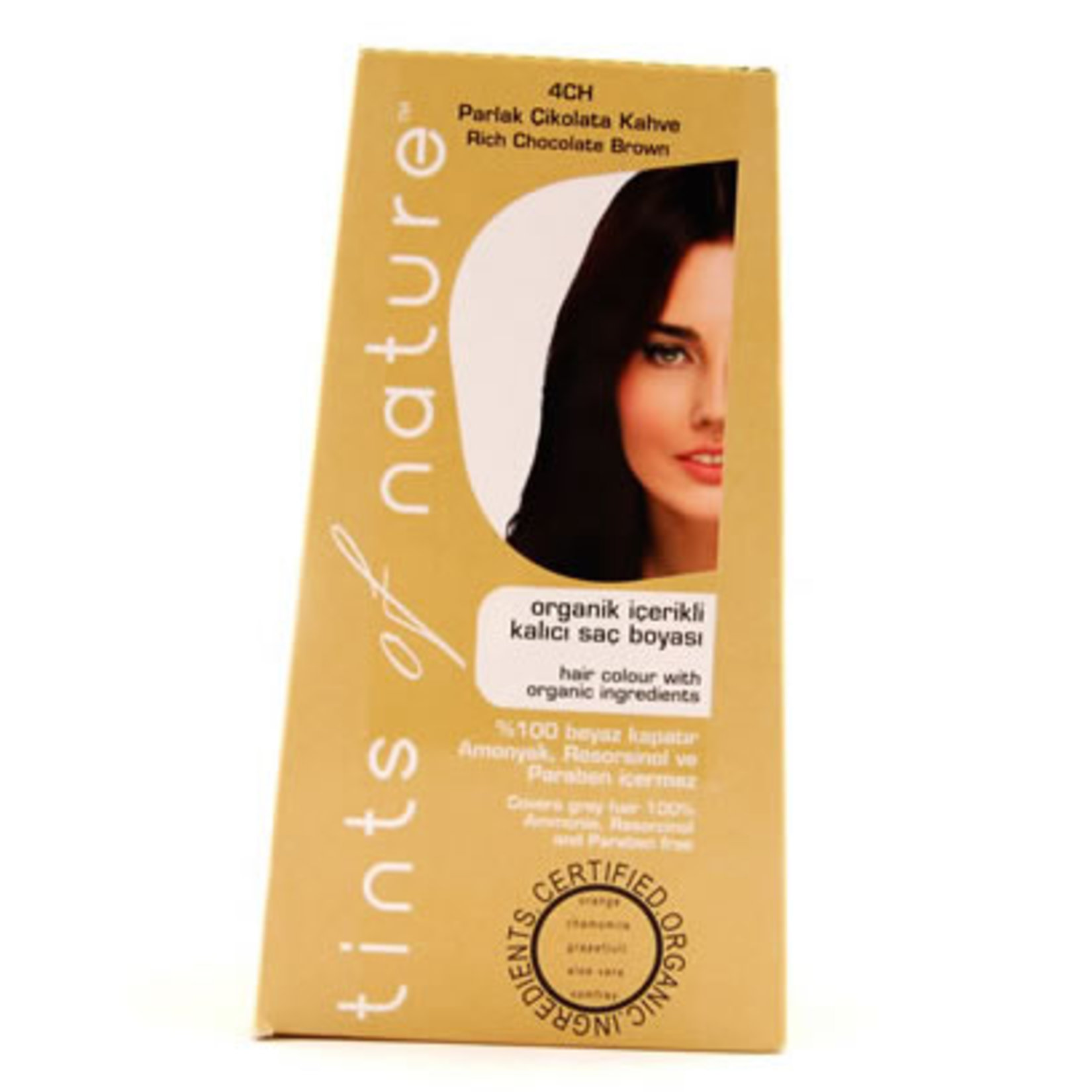 Tints Of Nature Saç Boyası Parla Çikolata Kahve 4Ch 120 Ml