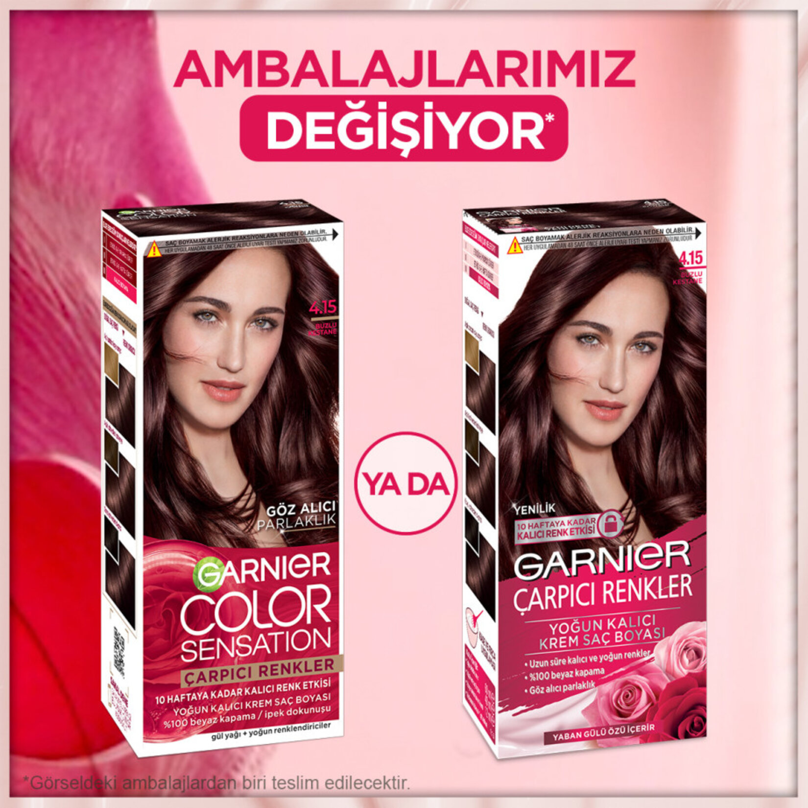 Garnier Çarpıcı Renkler 4.15 Buzlu Kestane - Görsel 10