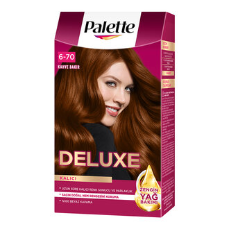 Palette Deluxe 6-70 Kahve Bakır Saç Boyası 115 Ml