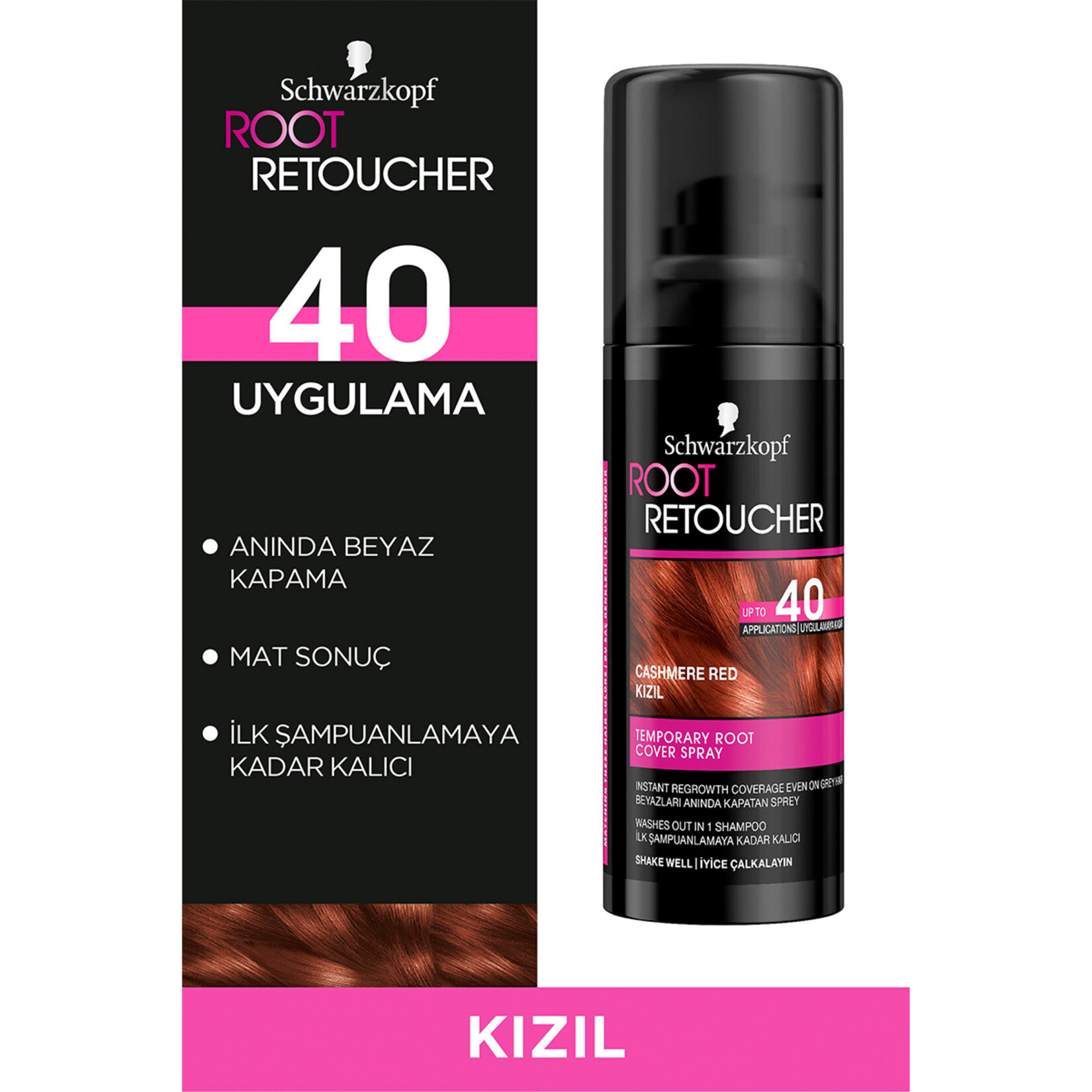 Schwarzkopf Root Retoucher - Kızıl 120 Ml - Görsel 2