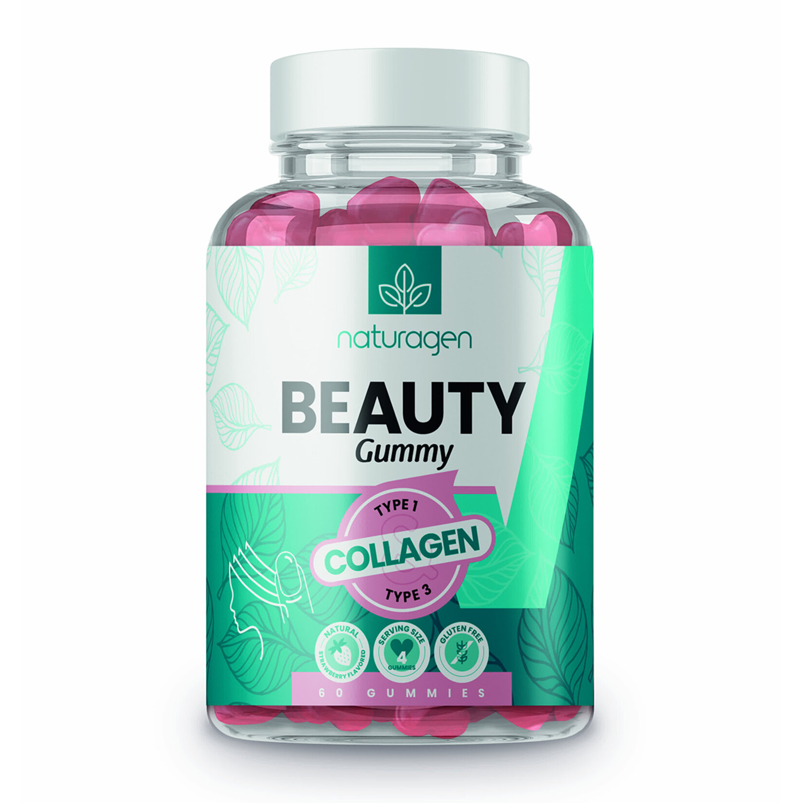 Naturagen Beauty Gummy Collagen - 210 G 60 Kapsül