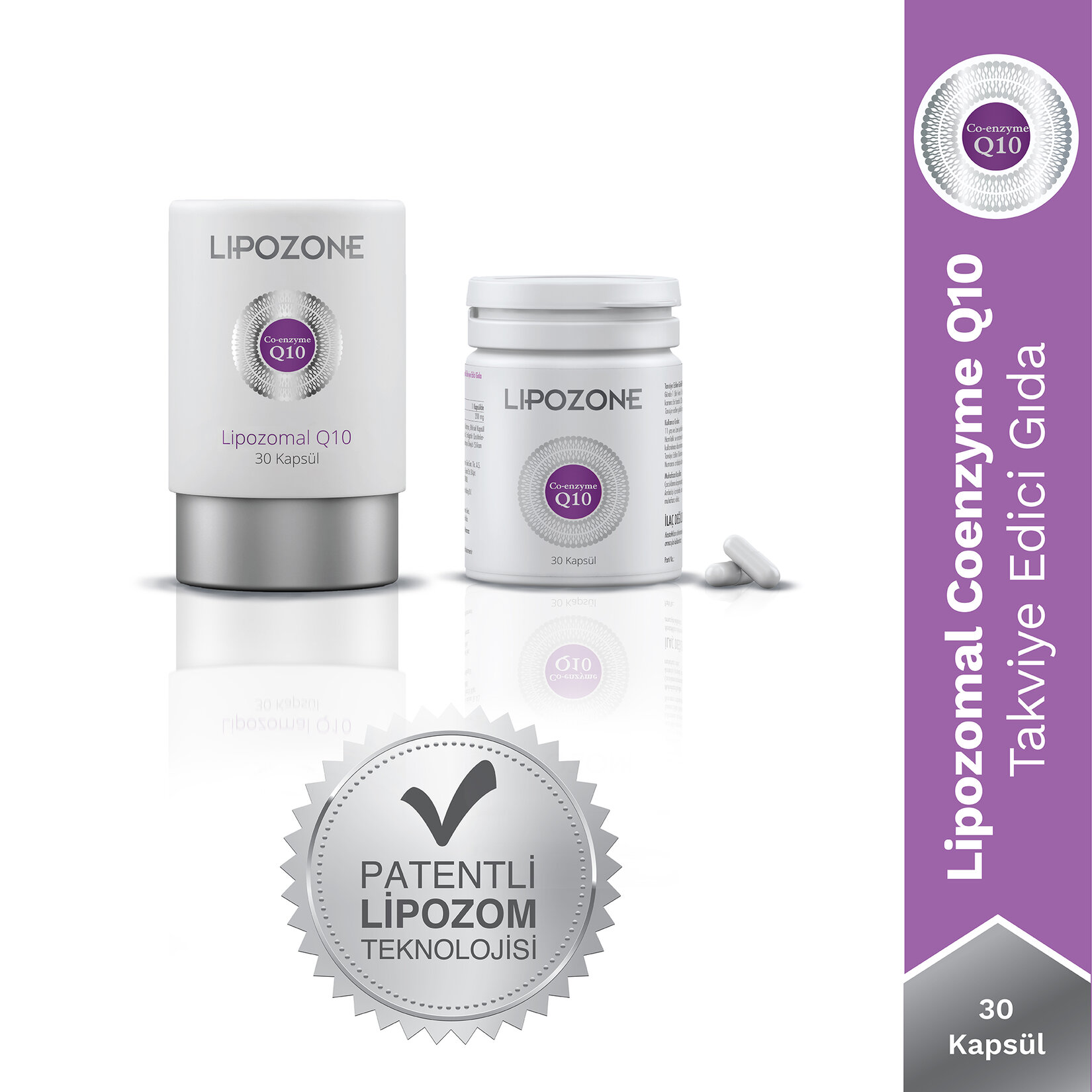 Lipozone Q10 100 Mg 30 Kapsül - Görsel 2
