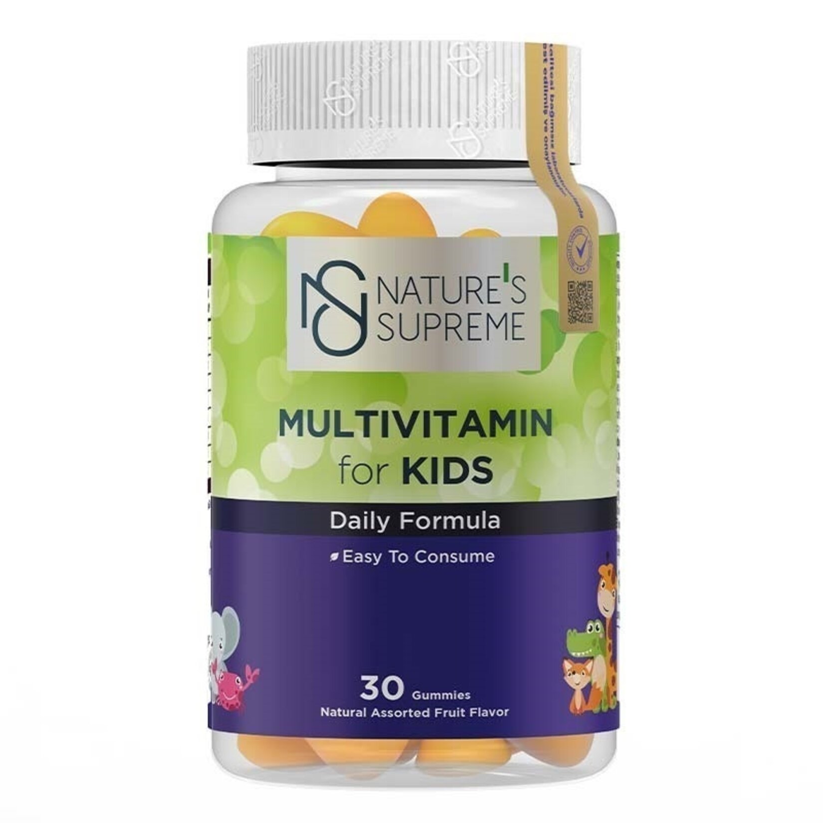 Nature's Supreme Multivitamin Kids 30 Çiğnenebilir Form - Görsel 1