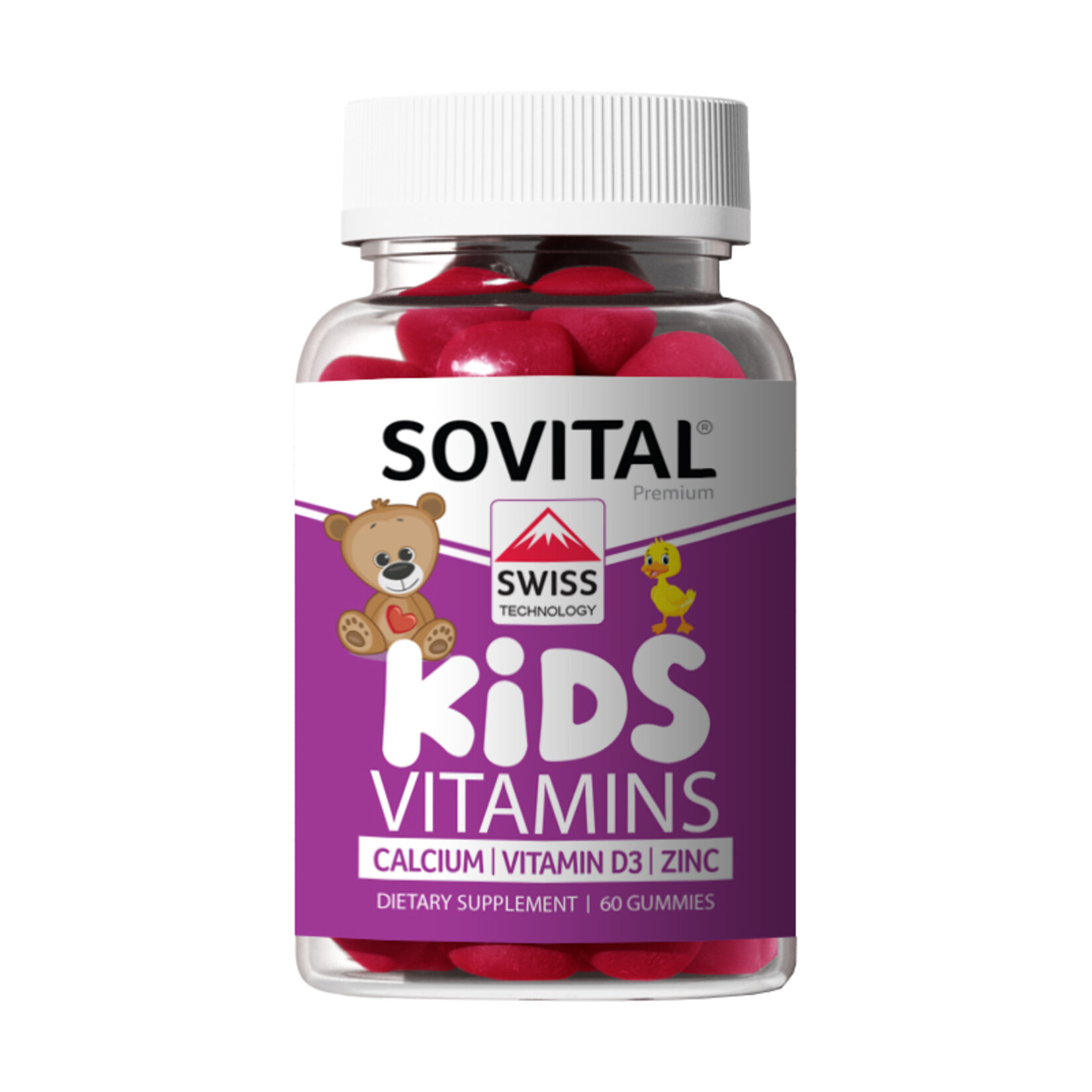 Sovital Premium Kids Vitamins - Gummies 60 Tablet