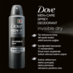 Dove Erkek Sprey Deodorant InvisibleDry Antiperspirant 150ml - Görsel 5