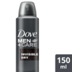 Dove Erkek Sprey Deodorant InvisibleDry Antiperspirant 150ml - Görsel 2