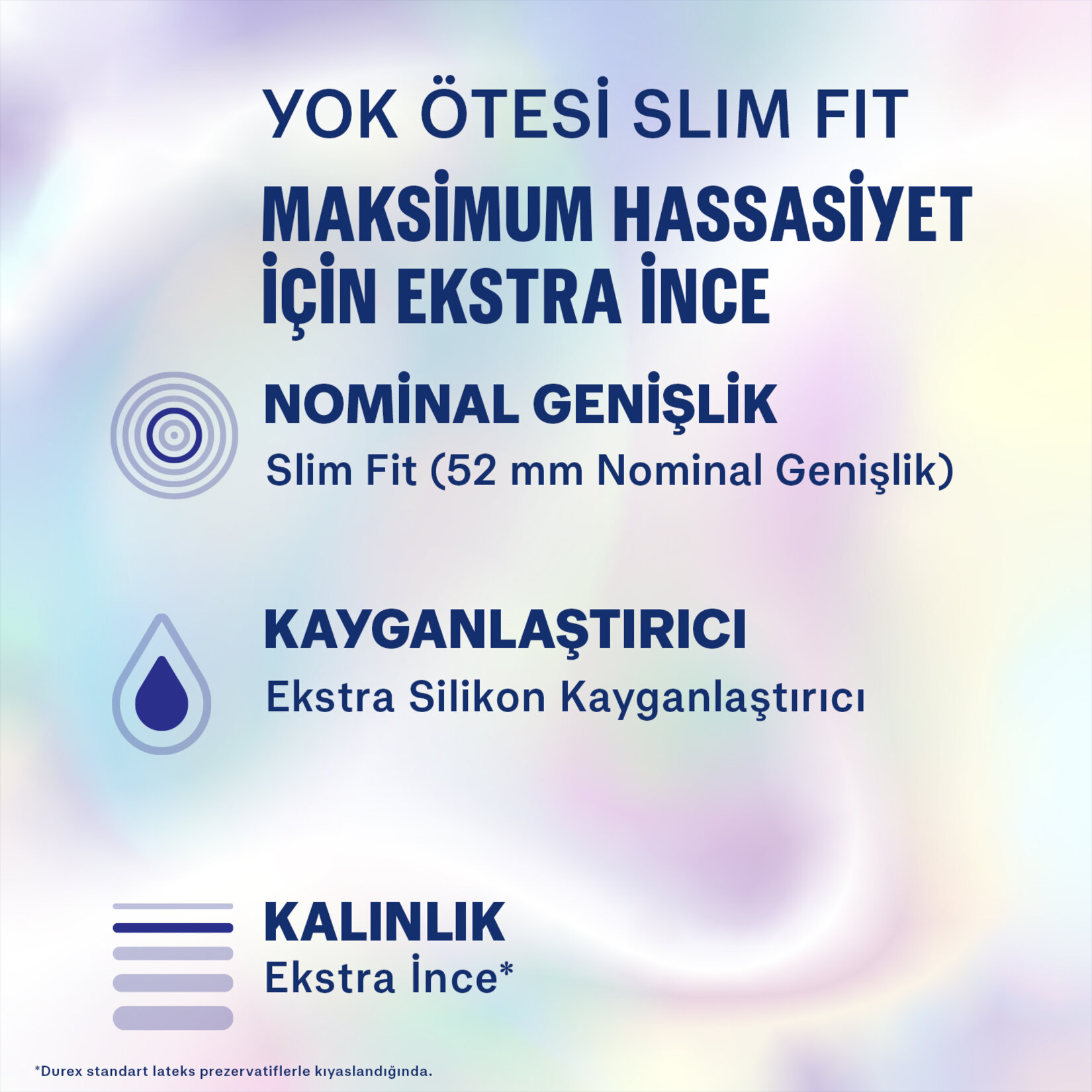 Durex Yok Ötesi Slim Fit 10'lu - Görsel 2