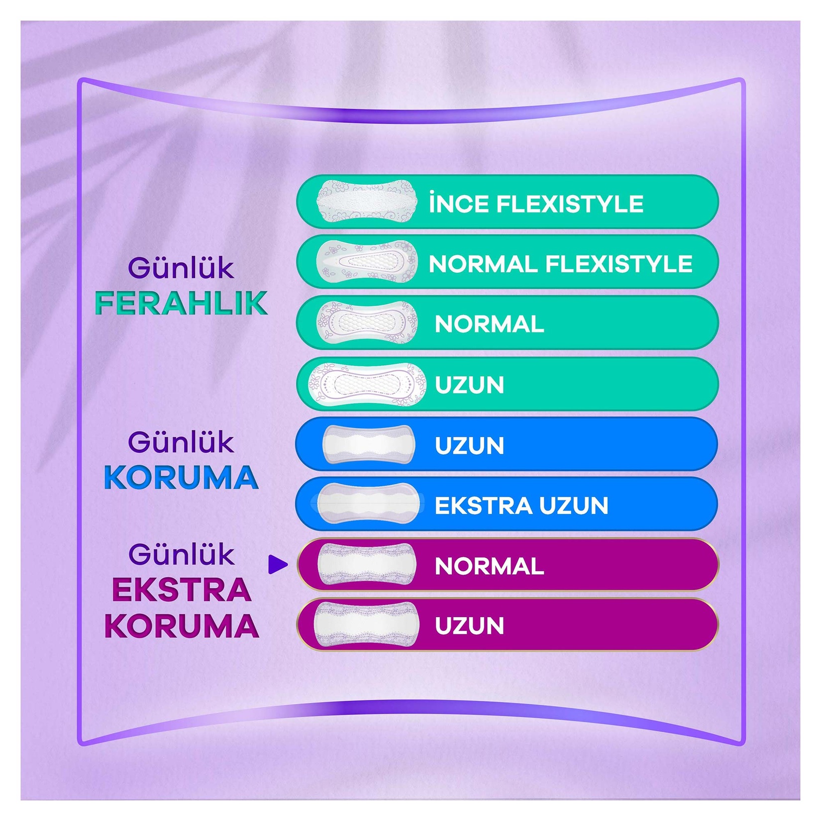 Orkid Extra Koruma Uzun Günlük Ped 52'li - Görsel 5