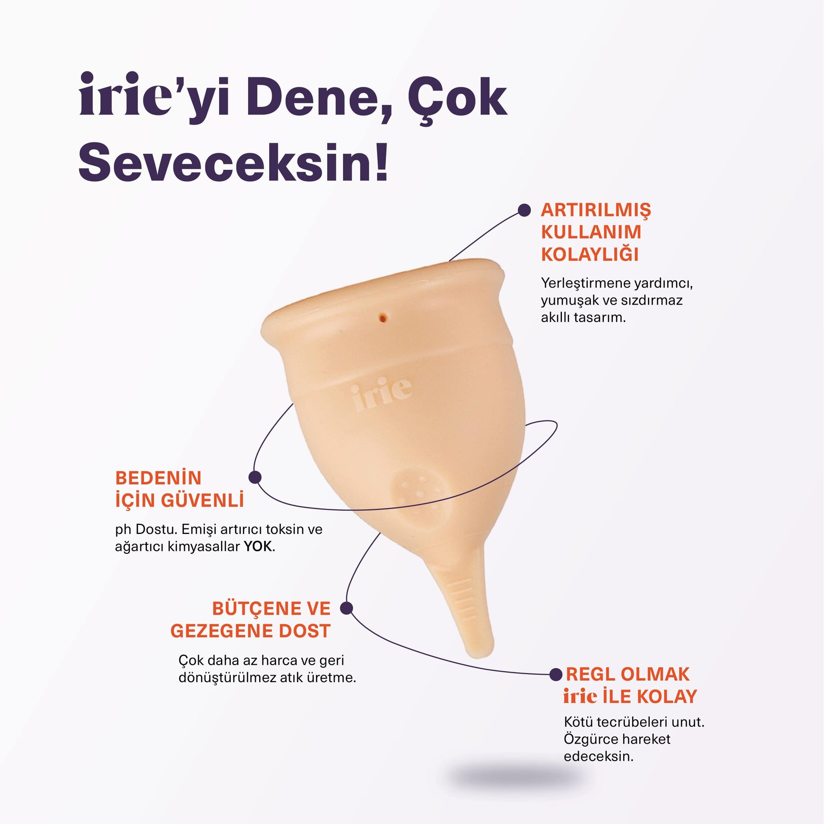 irie Adet Kabı Small Nude 2'li Paket - Görsel 2