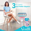 Gillette Venus Tıraş Makinesi Treasure Pembe - Görsel 3