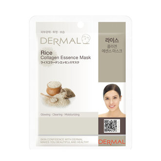 Dermal Pirinç Özlü Kollajen Maske 23 G