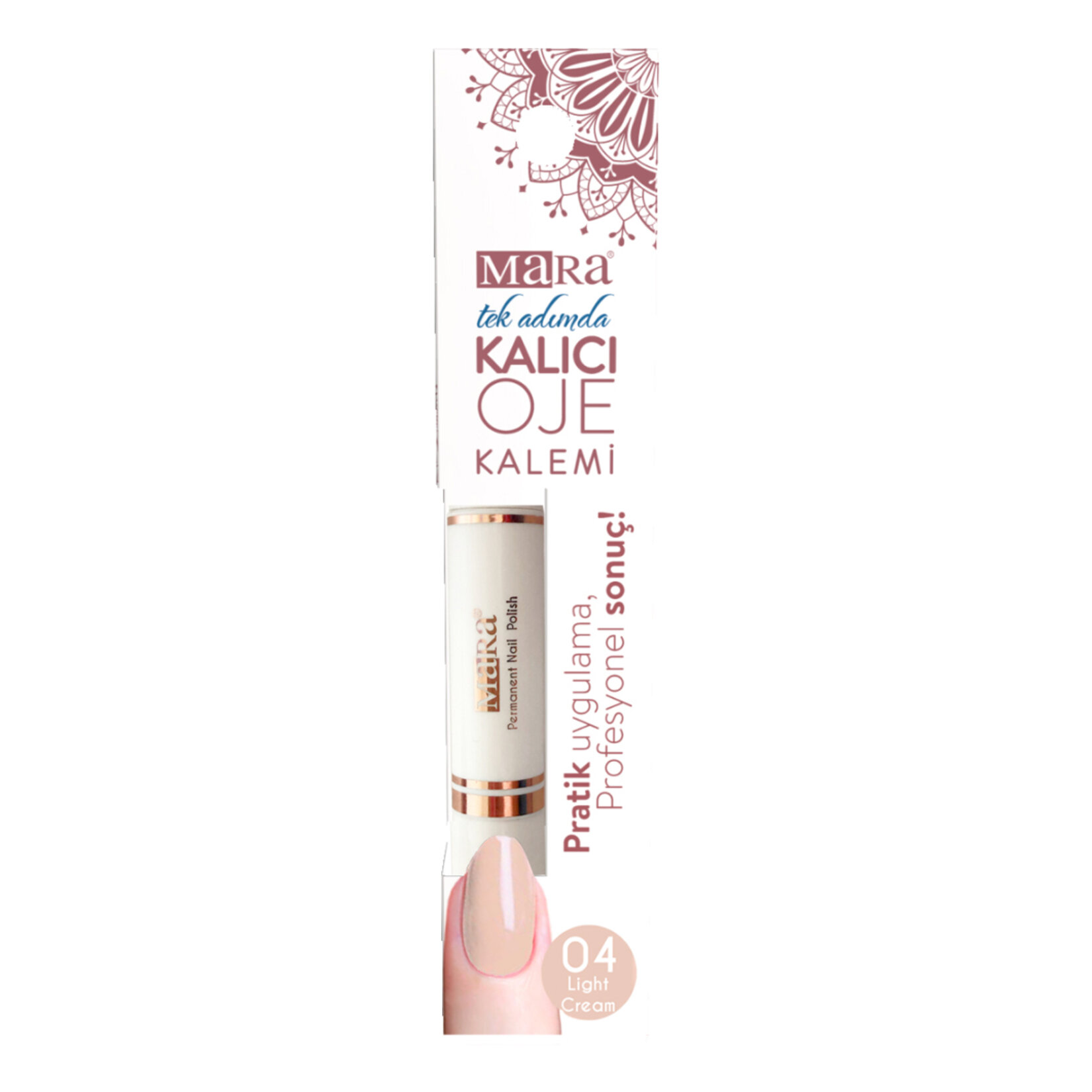 Mara Kalıcı Oje / Light Cream 04
