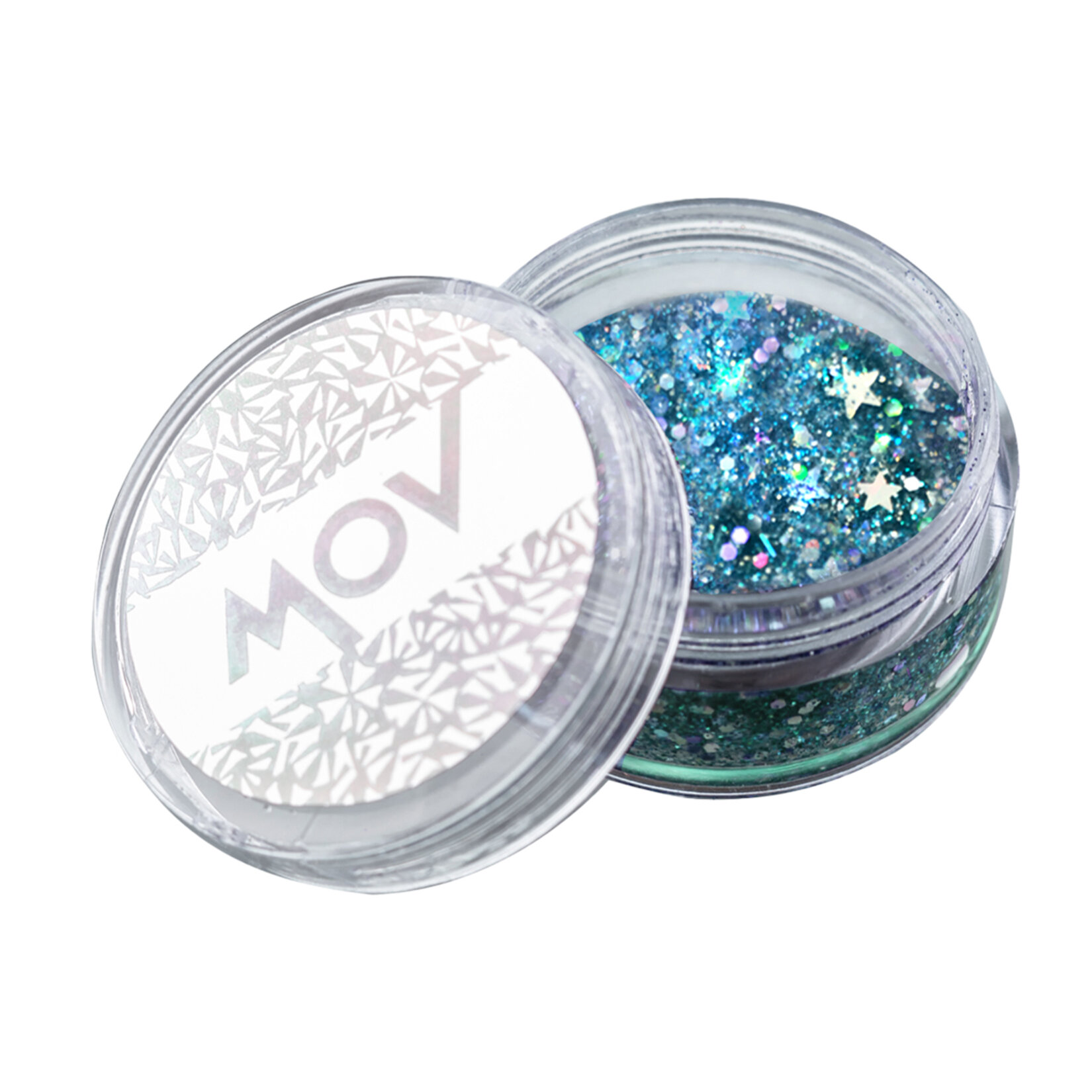 Mov Glitter Jel Face Makeup & Body &Hair No:5 Mavi - Görsel 1