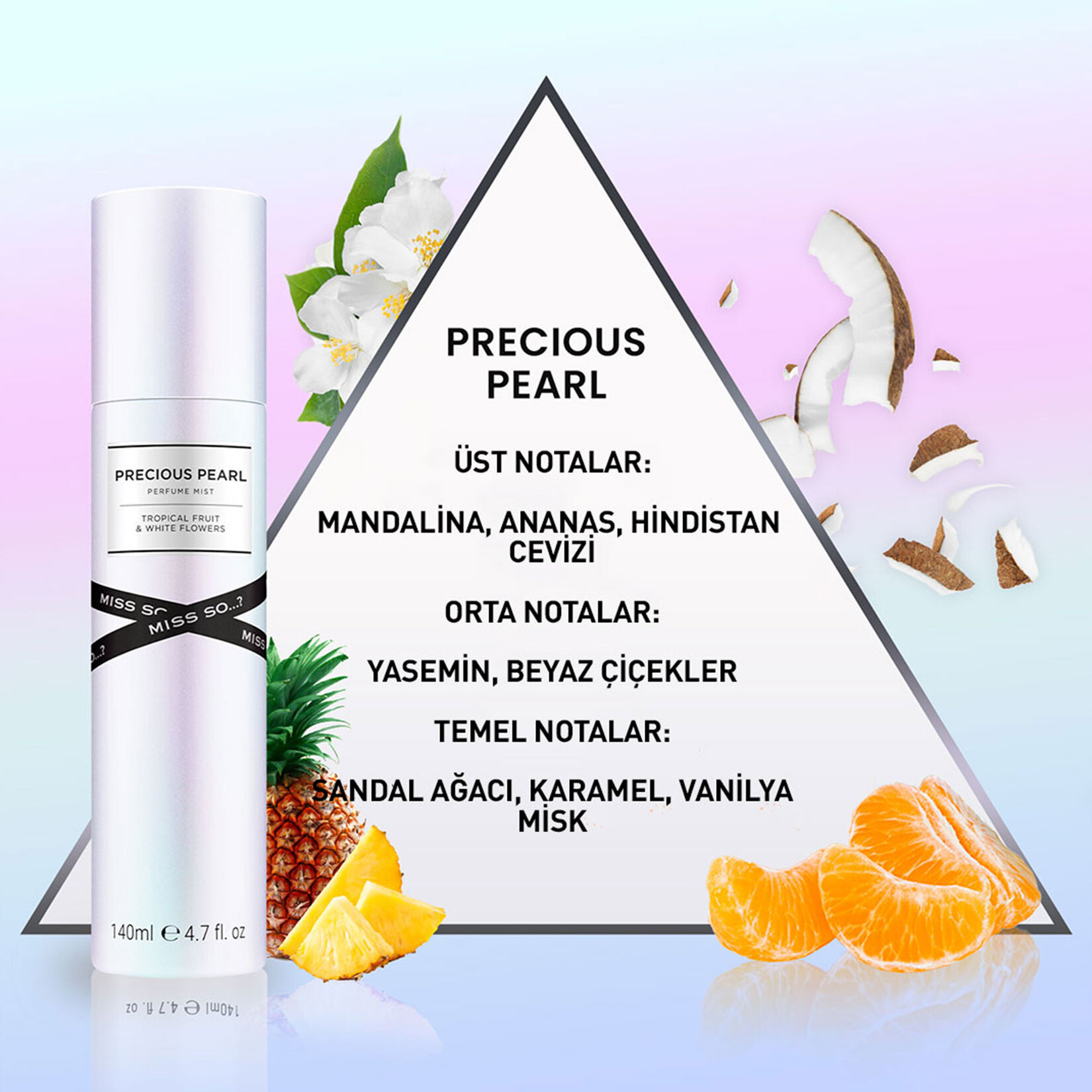 Mıss So ?? Precıous Pearl Deodorant 140 Ml - Migros