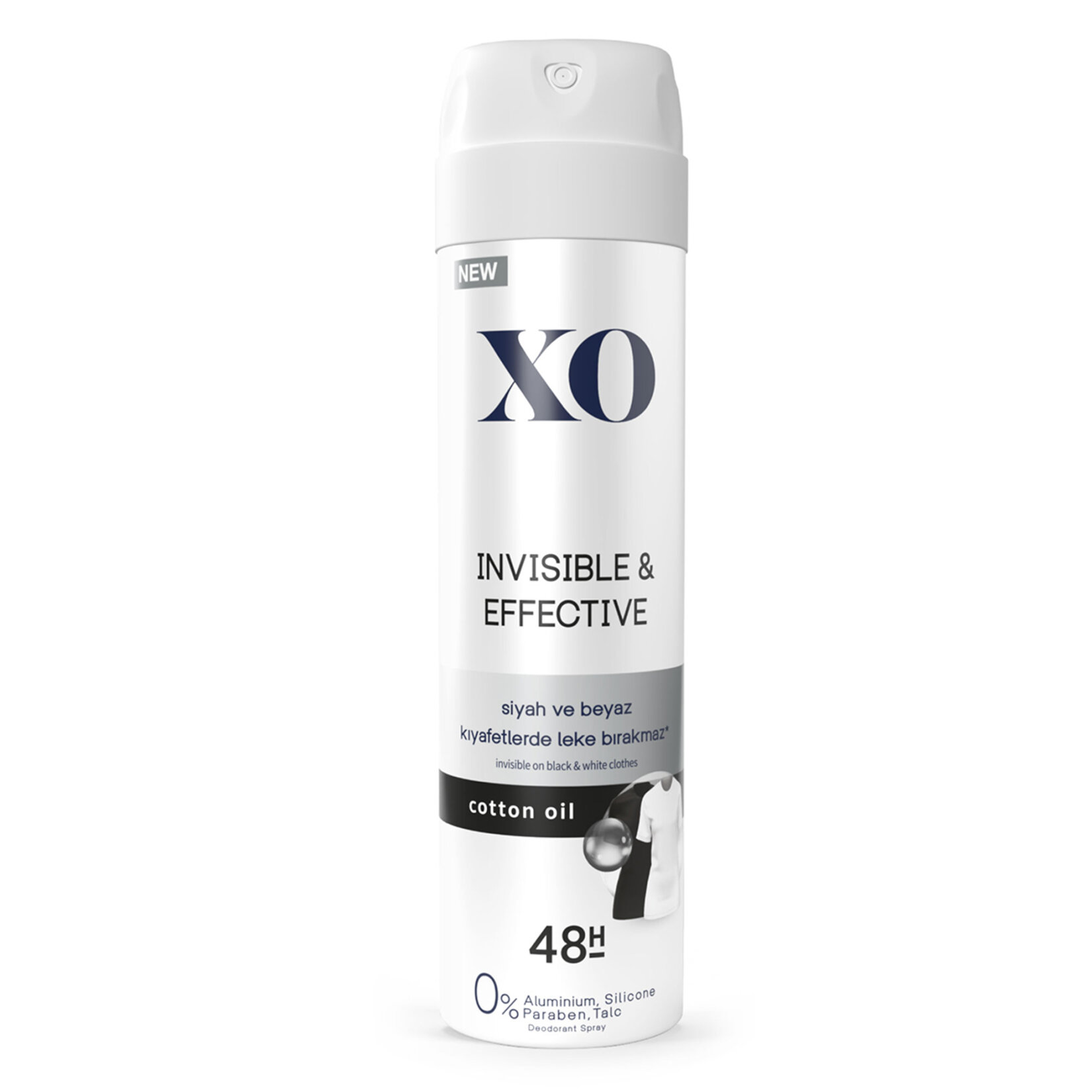 Xo Invisible & Effective Kadın Deodorant 150Ml - Görsel 1