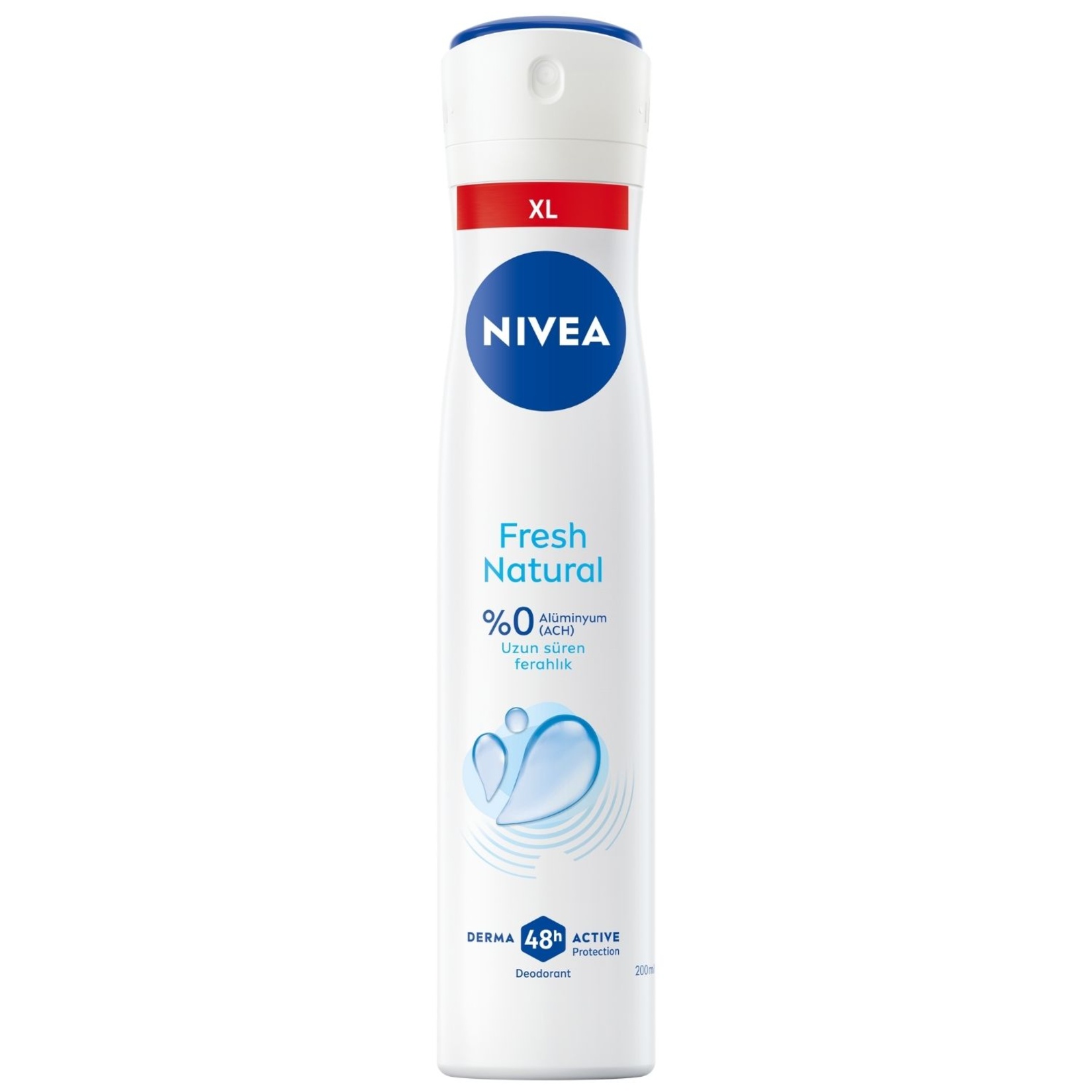Nivea Fresh Natural Kadın Sprey Deodorant 200 Ml - Görsel 1
