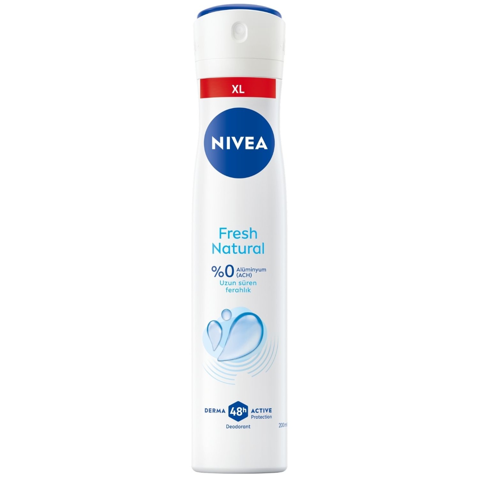 Nivea Fresh Natural Kadın Sprey Deodorant 200 Ml - Görsel 1