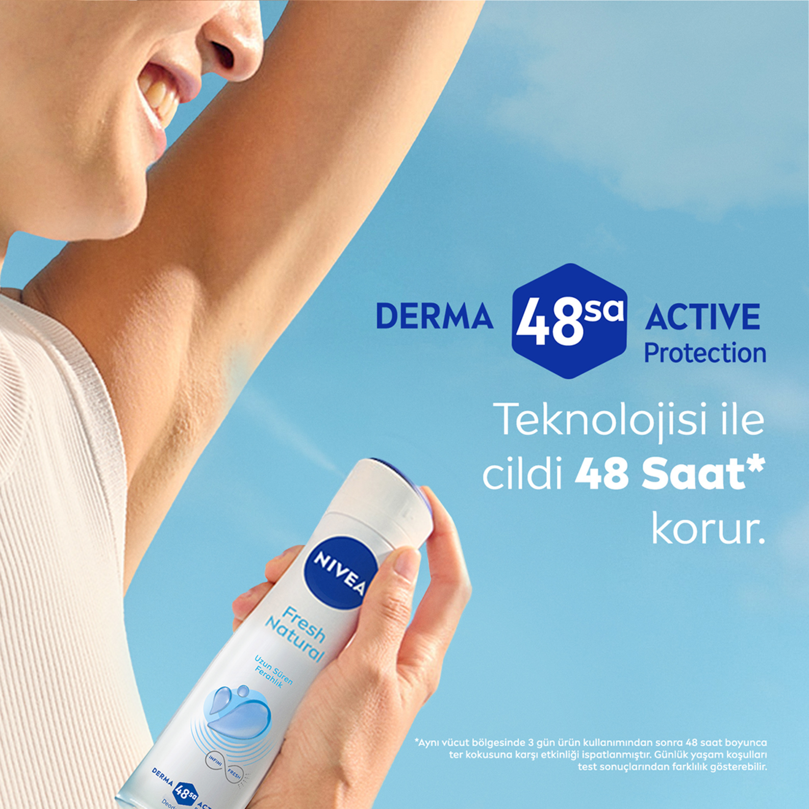Nivea Fresh Natural Kadın Sprey Deodorant 200 Ml - Görsel 6