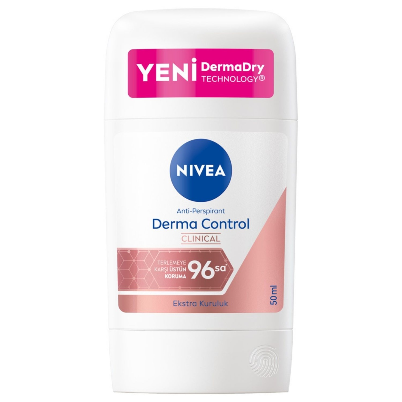 NIVEA Kadın Stick Deodorant Derma Control Clinical 50ml - Görsel 1
