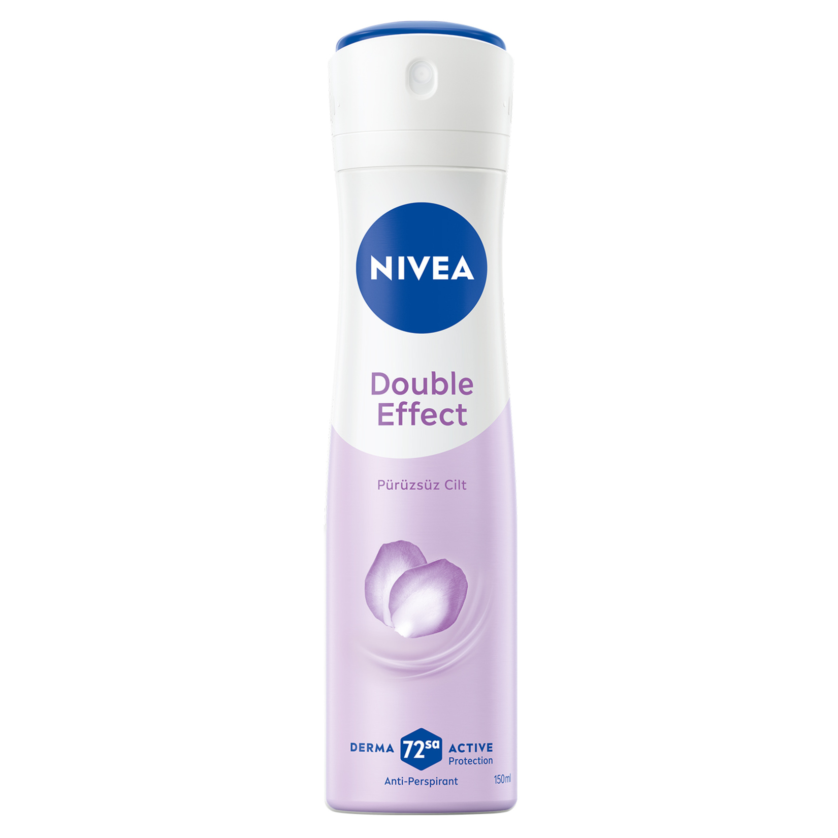 NIVEA Kadın Sprey Deodorant Double Effect  72 Saat Anti-perspirant 50 Ml - Görsel 1