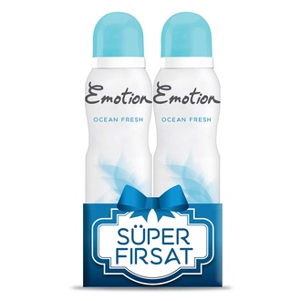 Emotion Ocean Fresh Avantaj Paket Deodorant 2 x 150 Ml