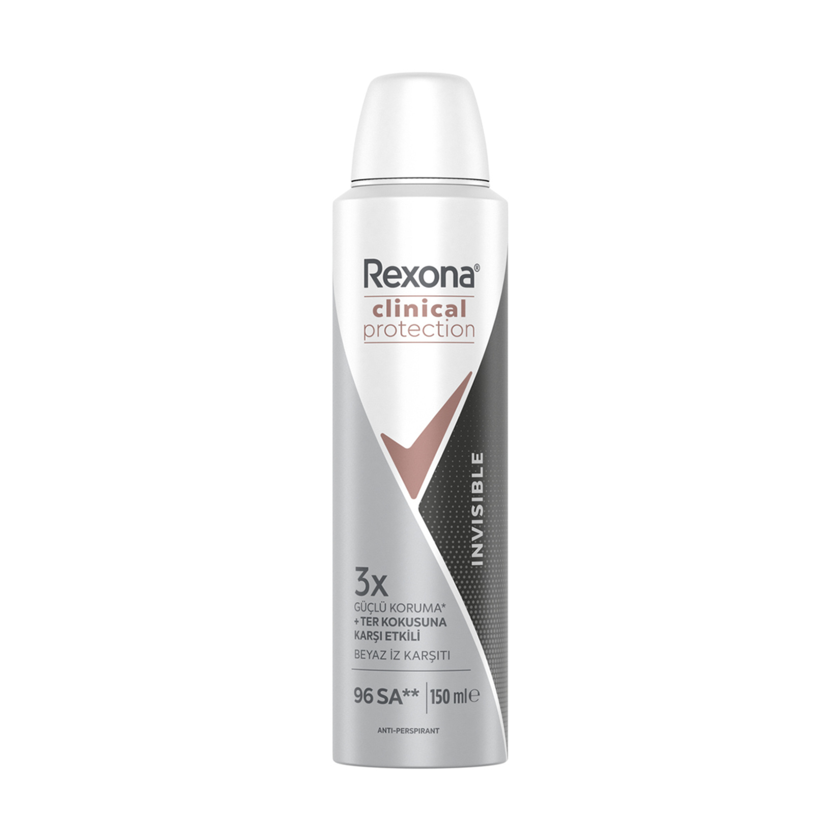 Rexona Kadın Clinical Protection Invisible Spray Deodorant 150 Ml - Görsel 1