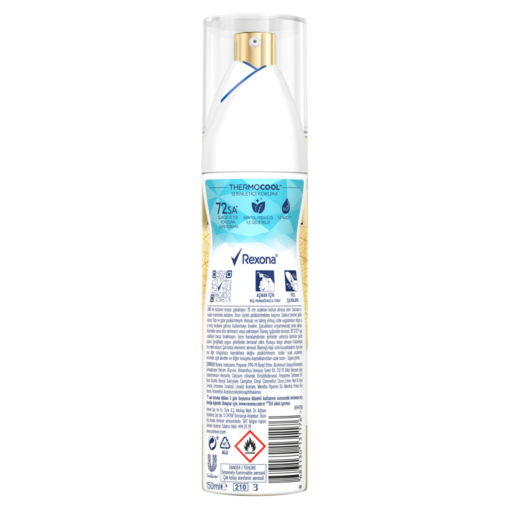 Rexona Eucaplyptus Kadın Deodorant 150 Ml - Görsel 2