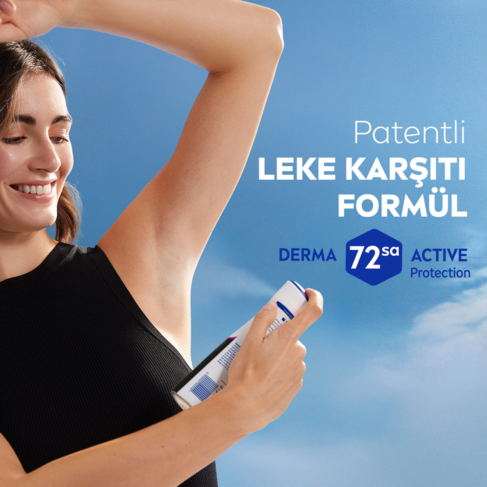 Nivea Kadın Sprey Deodorant Black & White 150 Ml - Görsel 3