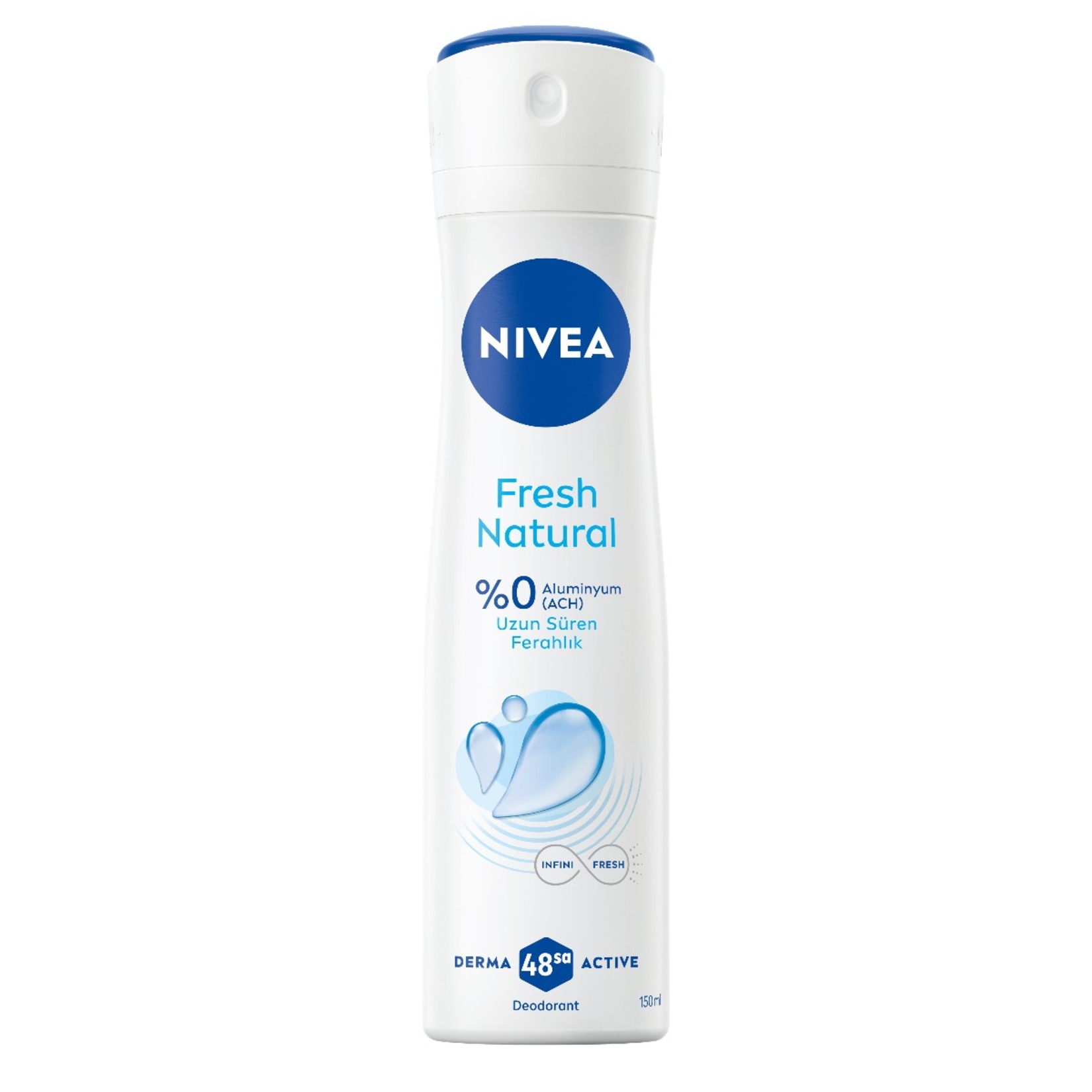 Nivea Kadın Sprey Deodorant Fresh Natural 150 Ml