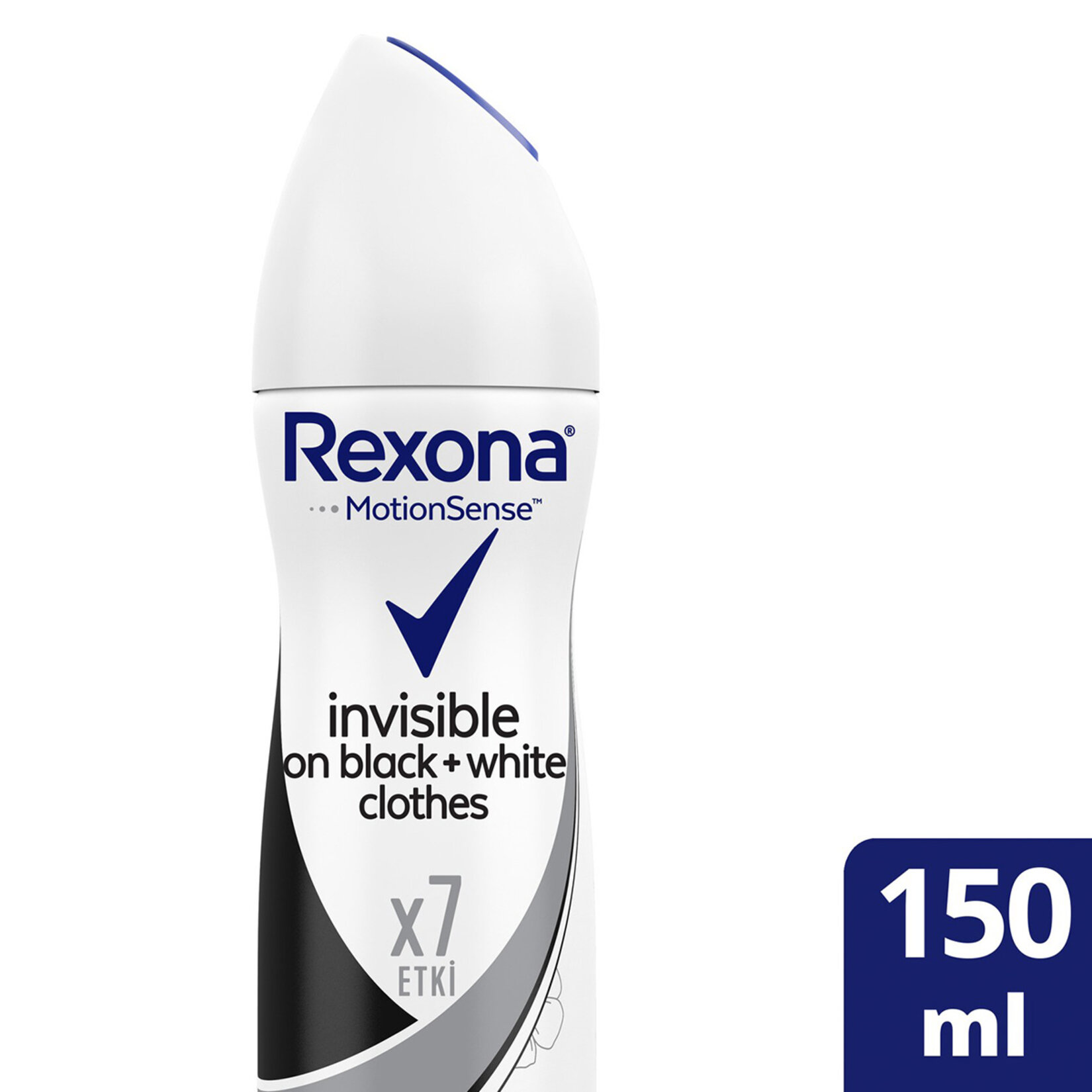 Rexona Aerosol Spray Invisible B&W 150 Ml - Görsel 2